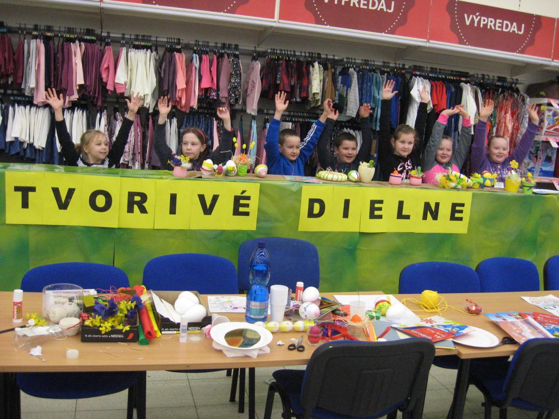 Fotogaléria Tesco tvorivé dielne (5) Tesco tvorivé dielne